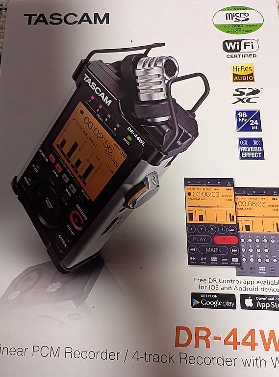 Aufnahmegeräte: Tascam DR-44WL – Gebraucht aus Langnau i. E. von blu_7xhw 3