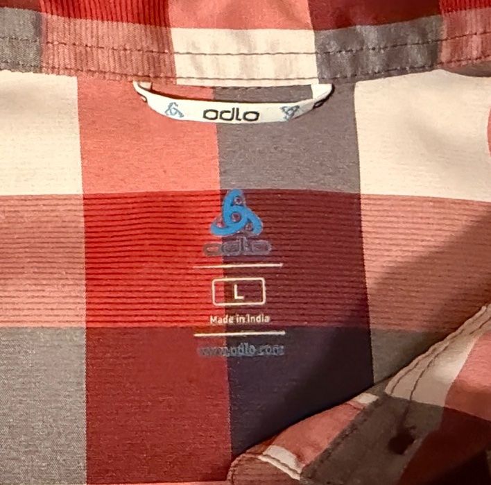 Odlo Camicette: Bluse von Odlo - rot kariert – Usato da Samedan venduto da Gischpel25 2