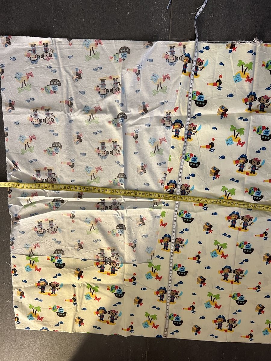 Tessuti: 4 m Stoff Baumwolle mit Kindersujet – Nuovo (secondo la descrizione) da Sirnach venduto da Mouse1973