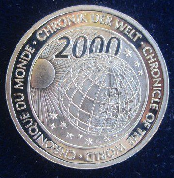 Medaglie: Die Geburt Christi - 40 mm - PP – Nuovo e nell'imballaggio originale da Luzern venduto da Horoskop1 1