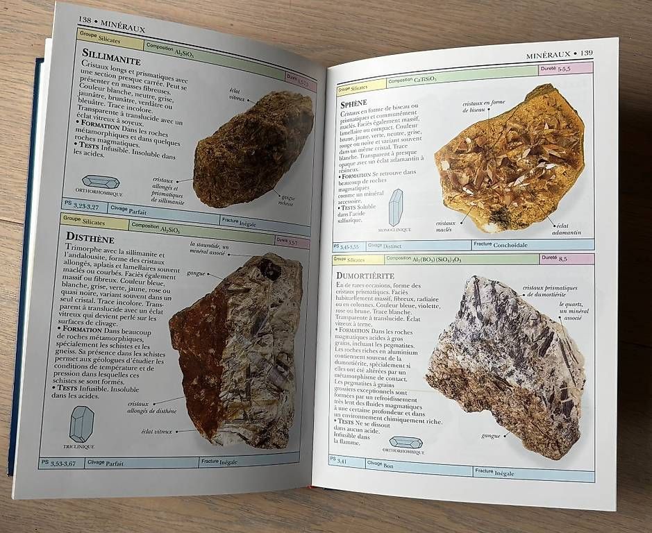 Libri: Livre :	Roches et mineraux – Usato da Adliswil venduto da Heimite 3