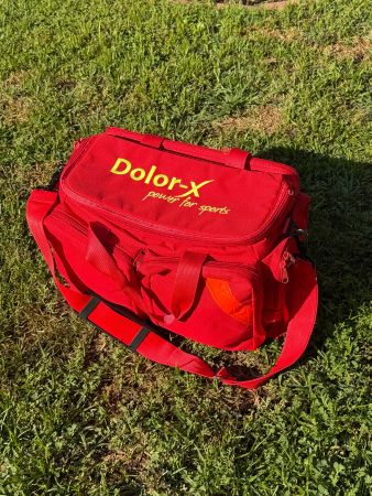 Grosse Tasche rot - Dolor-X power for sports