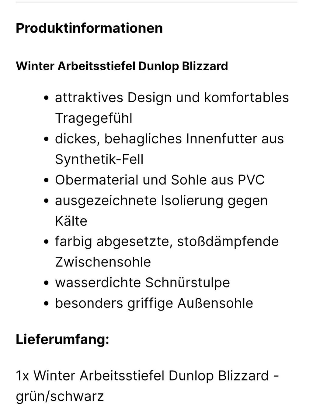 Dunlop Herrenschuhe: Dunlop Blizzard Winter Arbeitsstiefel Gr. 38 Olive Multi – Neu (gemäss Beschreibung) aus Zürich von El17an 3