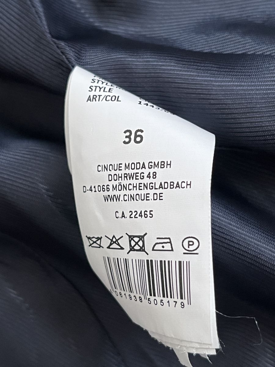 Cinque Jacken: Cinque Blazer, Gr. 36, Wolle/Polyester – Gebraucht aus Zürich von Kleanthy 3