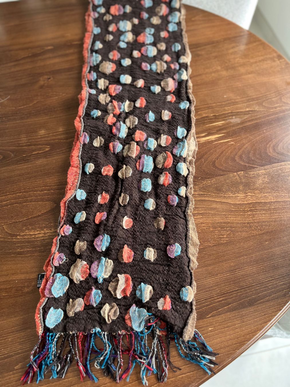 Foulards, Tücher & Schals: Damen Schal Braun Bunt – Gebraucht aus Ebmatingen von Mistelu 1