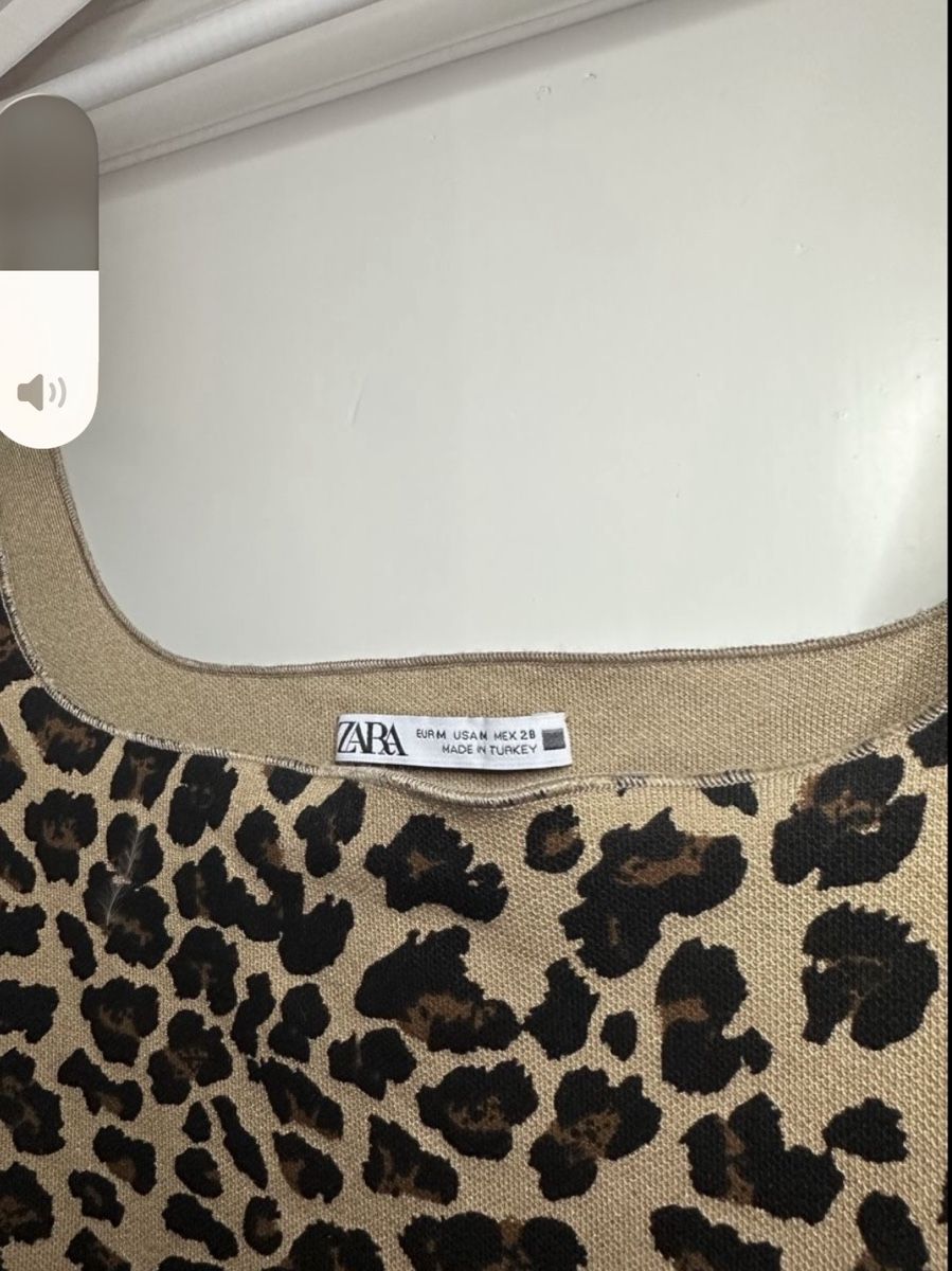 Zara Vestiti: Cooles Kleid Leomuster M – Usato da Winterthur venduto da Sunshineandrain 1