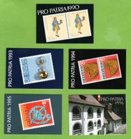 PP 1990 - 1996 Markenheftchen 1. Tag siehe Bild SBK 125.--