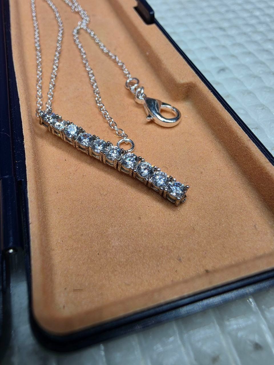Ketten: Collier argent avec zircons – Neu und originalverpackt aus Reconvilier von Tsma67 3