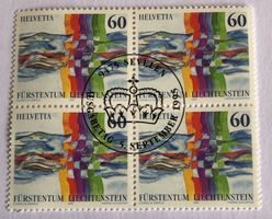 4 er Block Nr.886 mit Vollstempel Bern