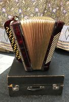 Hohner Maestro VI 120 bass mit Kopfer alles Original 80 J.