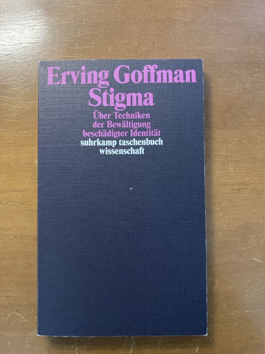Libri: Erving Goffman Stigma Suhrkamp Taschenbuch Wissenschaft – Usato da Winterthur venduto da Divns