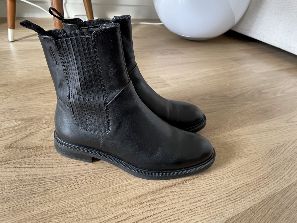 Vagabond Damenschuhe: Vagabond Boots | schwarz | Leder | Gr. 36 – Gebraucht aus Zürich von samira12382 1
