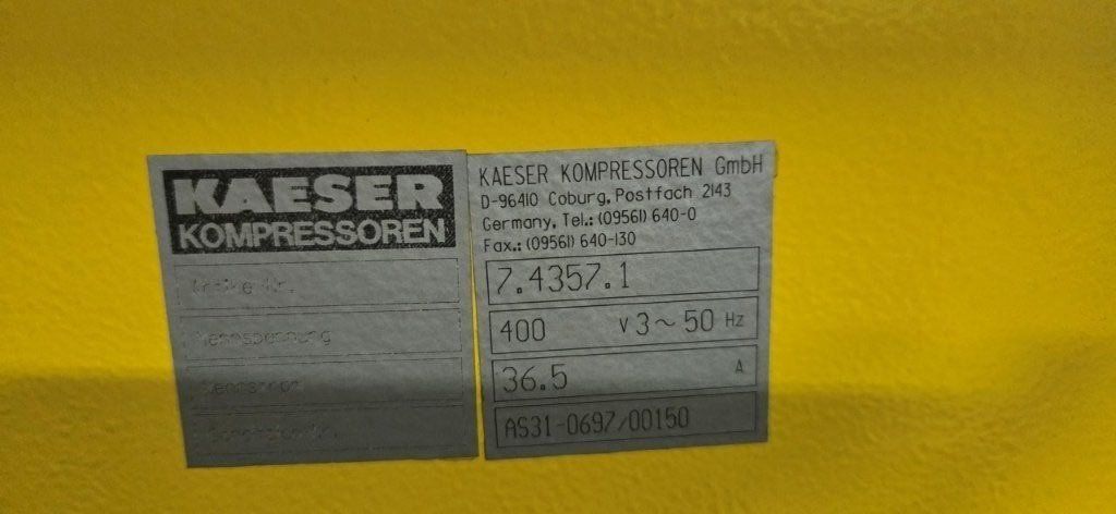 Tutte le macchine: Occasion Schraubenkompressor Kaeser – Usato da Jona venduto da roger.bartholet 2