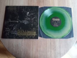 Witchflame-Omen 12'' Swirl Vinyl LP Black Metal Werewolf