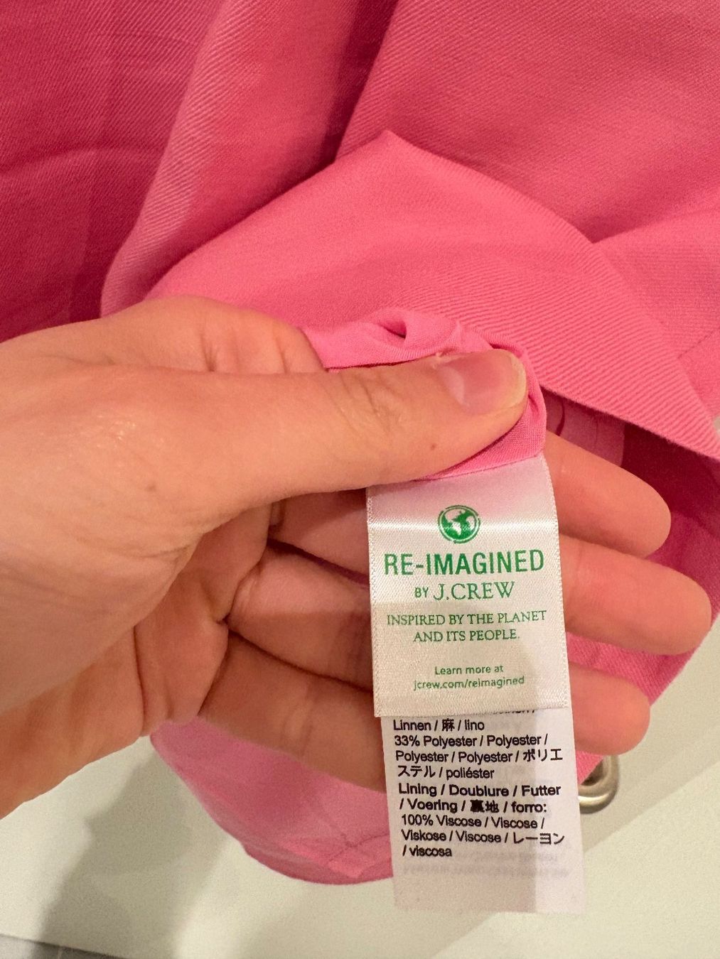 J.Crew Robes: J.CREW Dress size L 67% Linen – D'occasion à Muzzano par Sidney_3 2