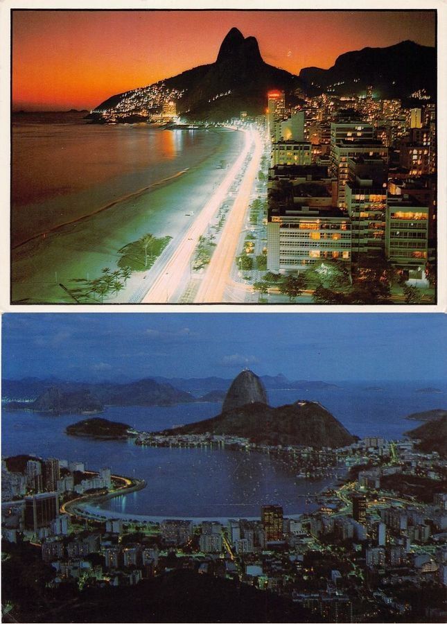 Cartoline postali: 10 Ansichtskarten Brasilien, alle gelaufen – Usato da Frauenfeld venduto da POML 6