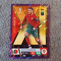Topps Match Attax Euro 2024 CRISTIANO RONALDO Purple Saphire