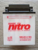 Honda, Yamaha, Suzuki, NITRO NB12 C-A Motorradbatterie