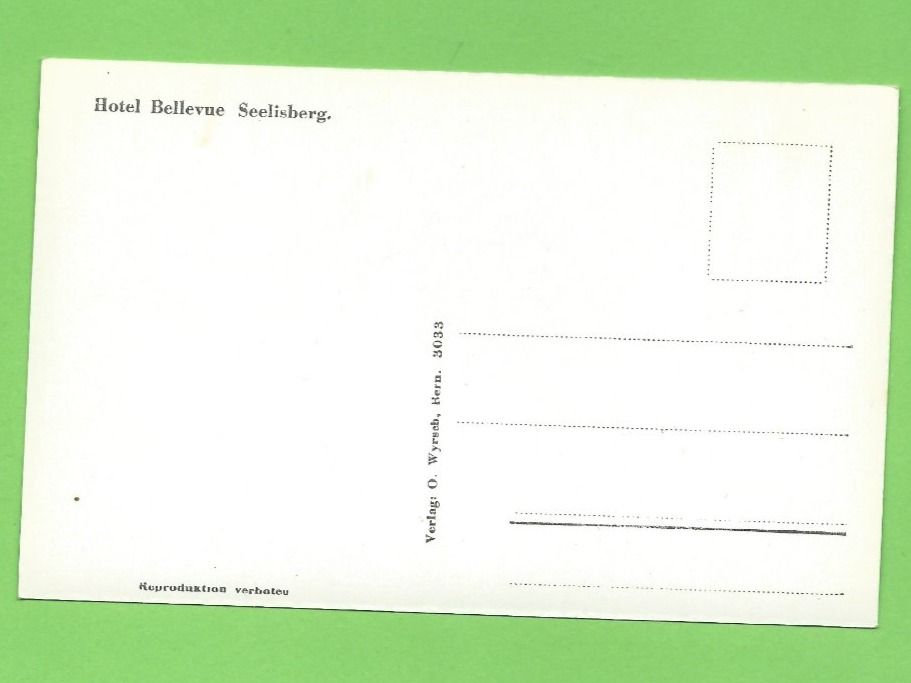 Cartoline postali: Hotel Bellevue, Seelisberg – Nuovo (secondo la descrizione) da Zürich venduto da t24_de 1