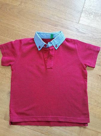 Benetton polo tshirt, Grösse 122-128