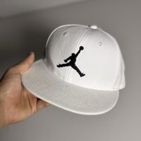 Air Jordan Snapback Cap - Clean White Streetwear Classic🤍
