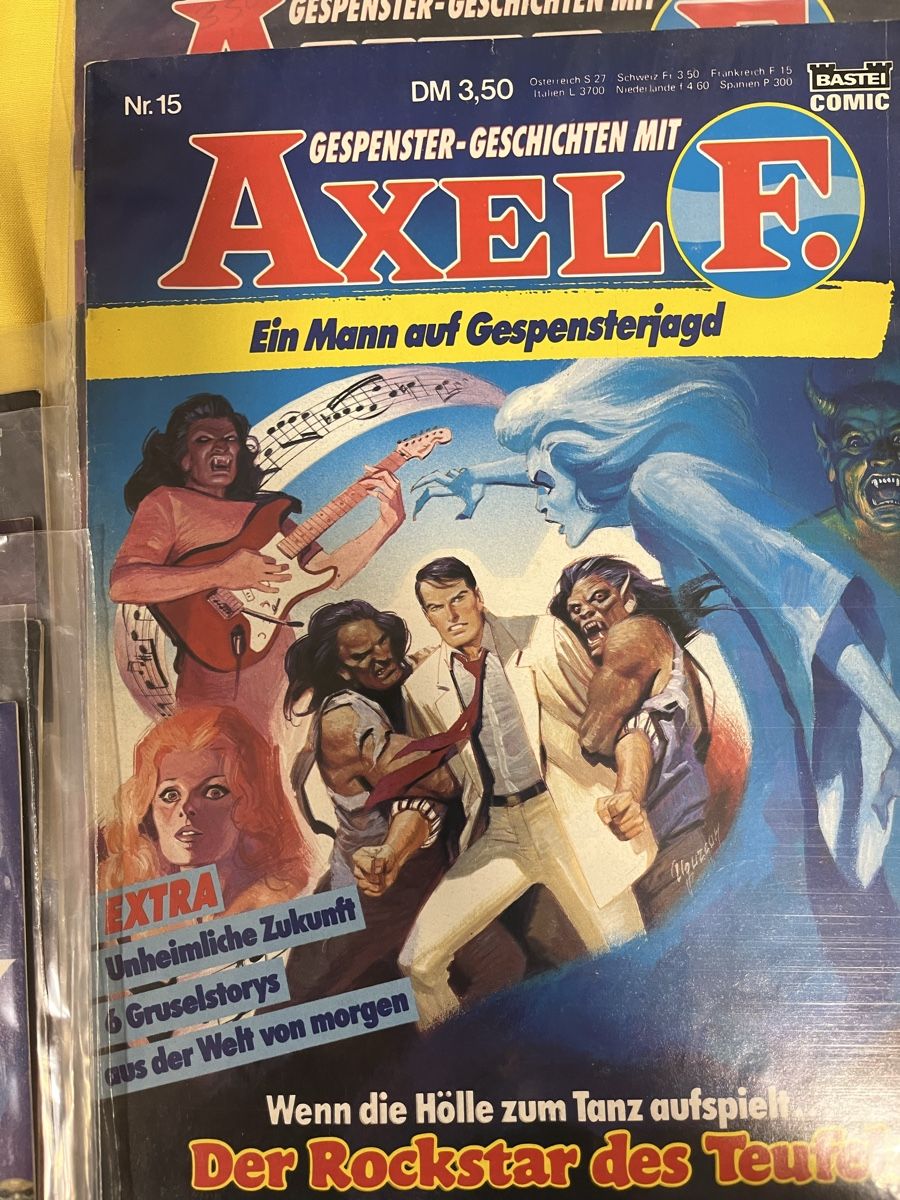 Fumetti: Axel F.  Gespenster-Geschichten  – Usato da Oberentfelden venduto da kar_sd97 3
