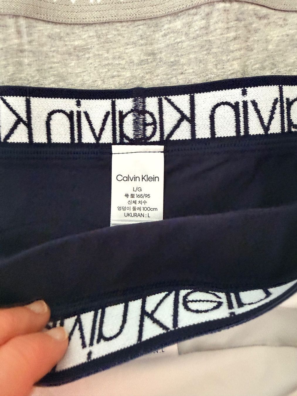 Altra biancheria intima: CALVIN KLEIN, High Waist String, Grösse L, 3 Stück – Nuovo e nell'imballaggio originale da Rudolfstetten venduto da gst_g7xl 5