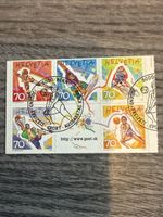 Helvetia Briefmarken Jugend + Freizeit Sport, Top Zustand!