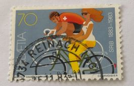 CH Briefmarken mit Stempelt  