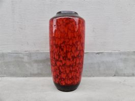 Vintage Bodenvase W-Germany Fat Lava Vase