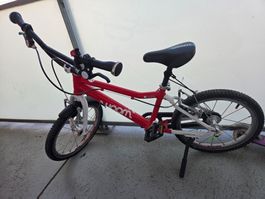 Kinderfahrrad Velo Woom 3 in rot, in Zürich