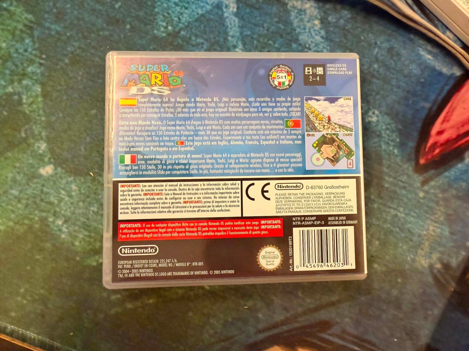 Nintendo Giochi: Super Mario 64 Nintendo DS – Usato da Giubiasco venduto da Ticinerd 1
