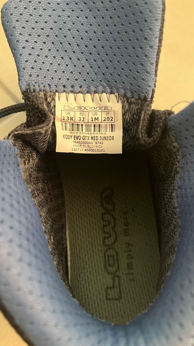 Lowa Schuhe für Jungen: Wanderschuhe Kinder Lowa KODY EVO GTX Mid Junior – Neu (gemäss Beschreibung) aus Ittenthal von Marillen_Prinzessin 3