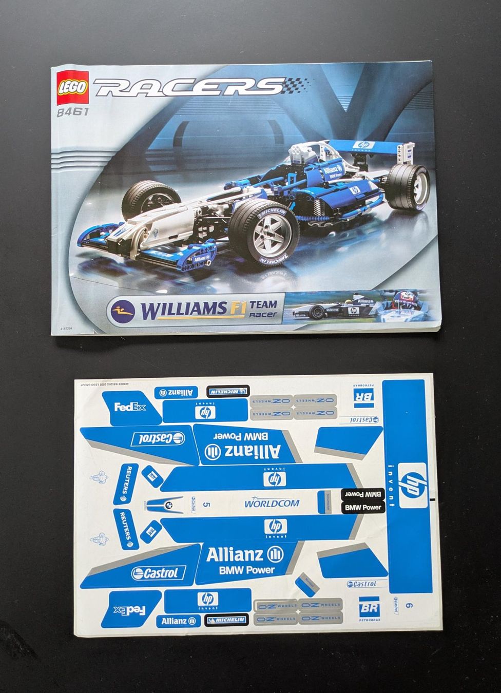 LEGO TECHNIC 8461 - Williams F1 Team Racer (2002) - NEUF (Neuf avec ...