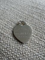Tiffany & Co. grosser Herzanhänger silber