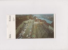 Dépliant touristique Bâle Suisse Basel