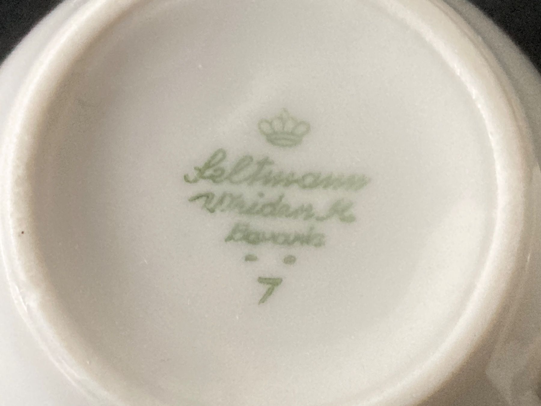 Tazze: 3 Tassen mit Rosen-Muster Bavaria – Usato da Zürich venduto da Chaeffeler 3