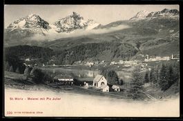 AK St. Moritz, Meiereimit Piz Julier