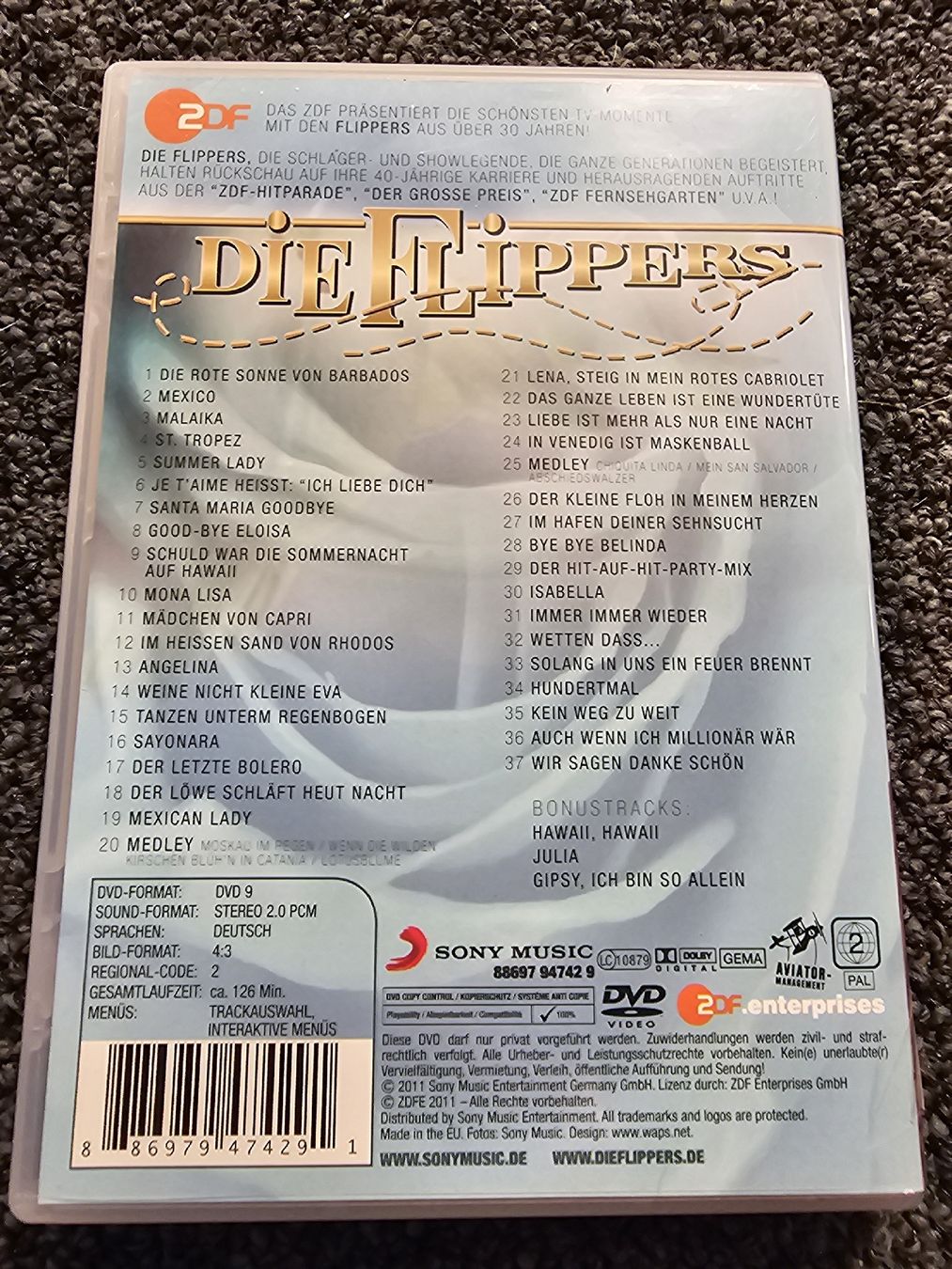 Tutti i DVDs: DVD Die Flippers Hit (21280) – Usato da Ruswil venduto da jan_bxl5 1