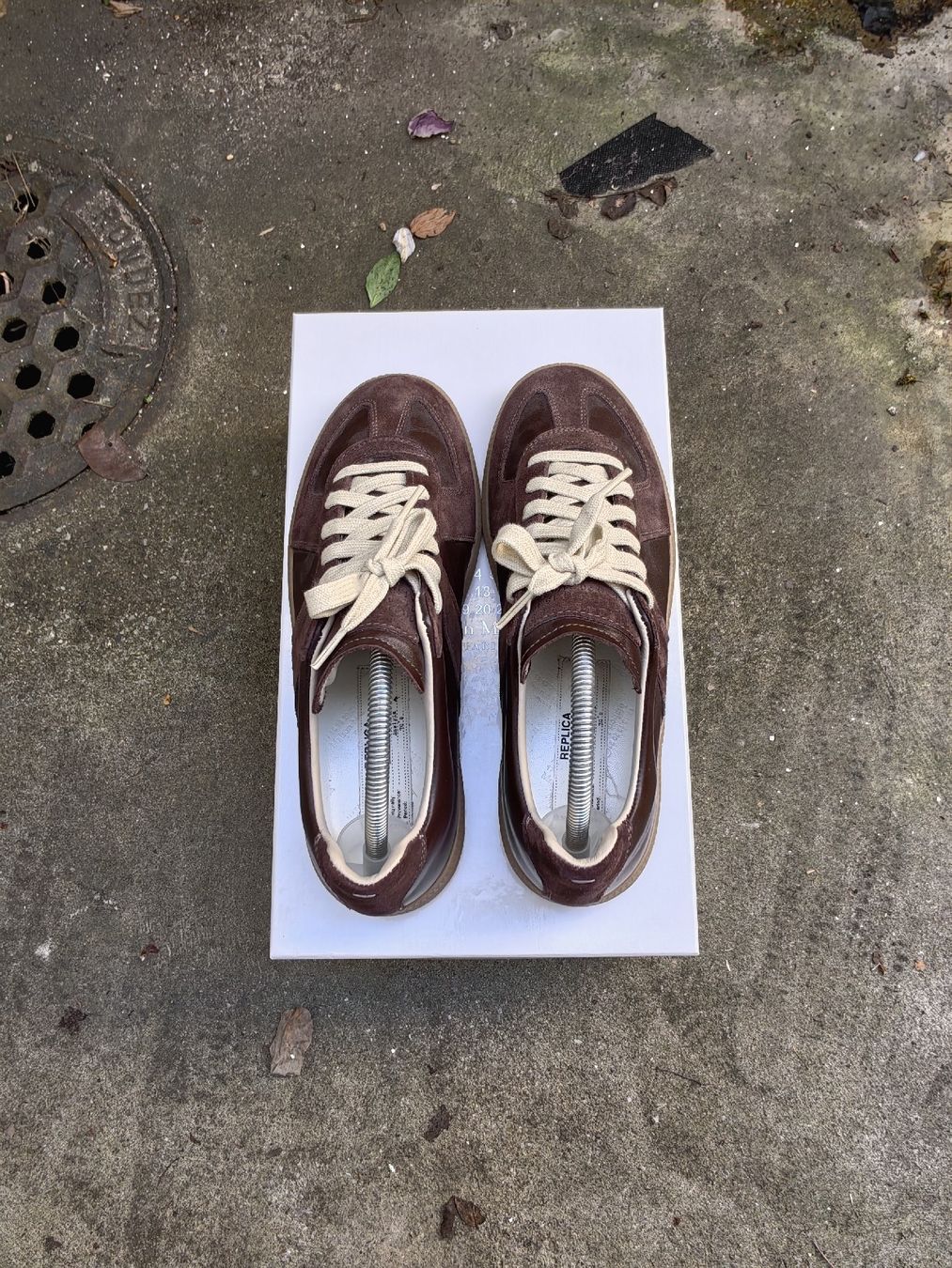 Maison Margiela Scarpe da uomo: Margiela Replica trainer brown – Nuovo (secondo la descrizione) da Herzogenbuchsee venduto da pre_h27s 5