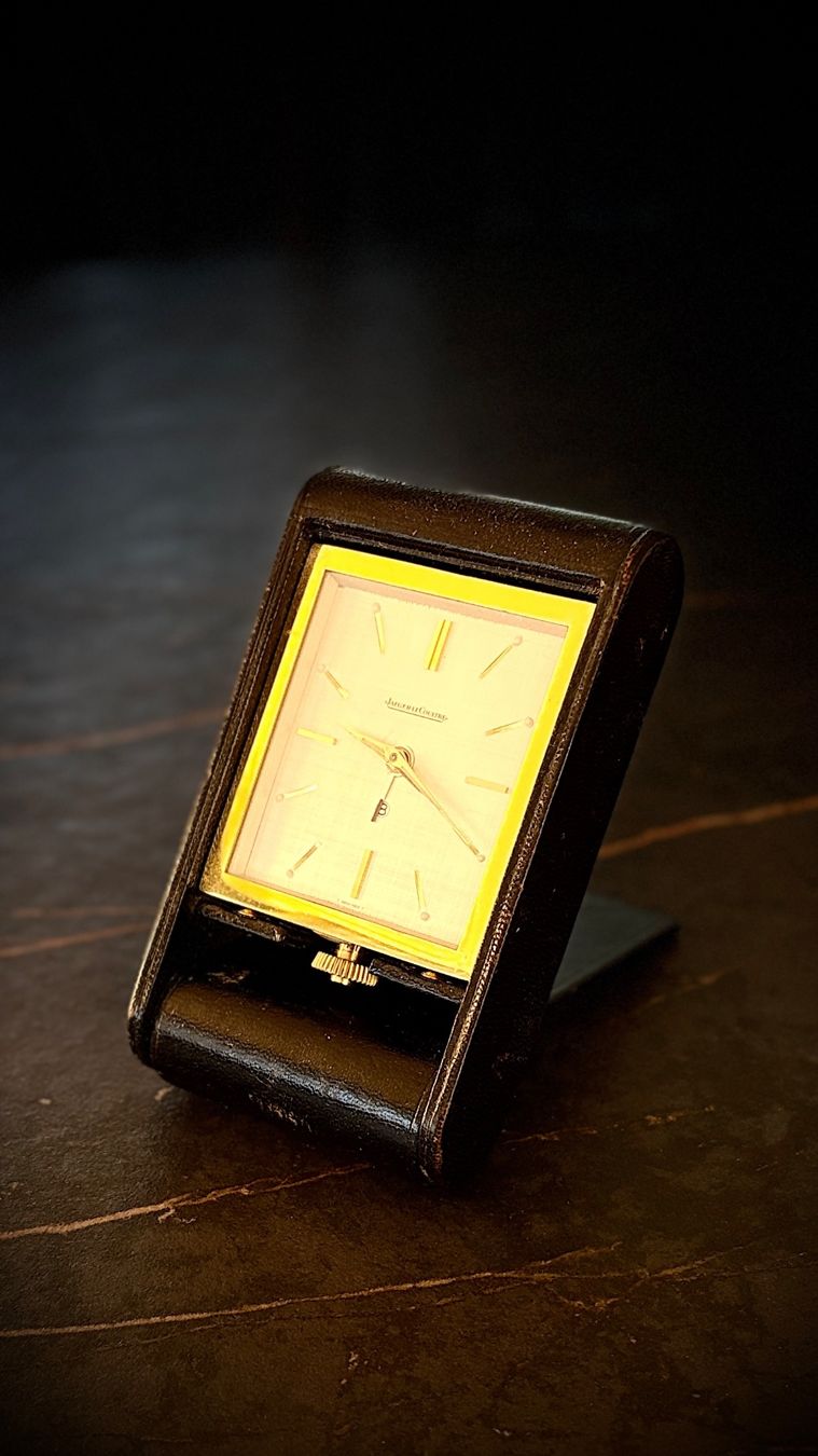 Jaeger-Lecoultre Réveils: Jaeger-LeCoultre Reisewecker – D'occasion à Basel par mandalay71 1