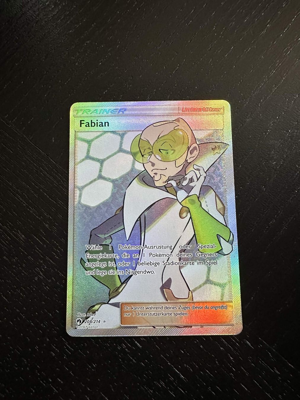 Pokémon Carte collezionabili: Pokemon Fabian Fullart Lost Thunder – Usato da Winterthur venduto da vit_9bcg