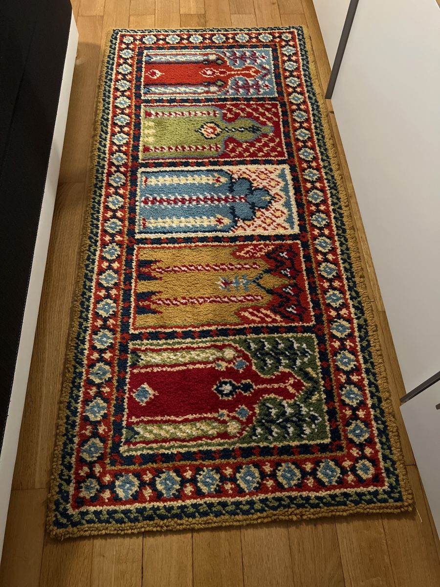 Tappeti: Handgefertigter Vintage Wollteppich – Nuovo (secondo la descrizione) da Basel venduto da SimpleE