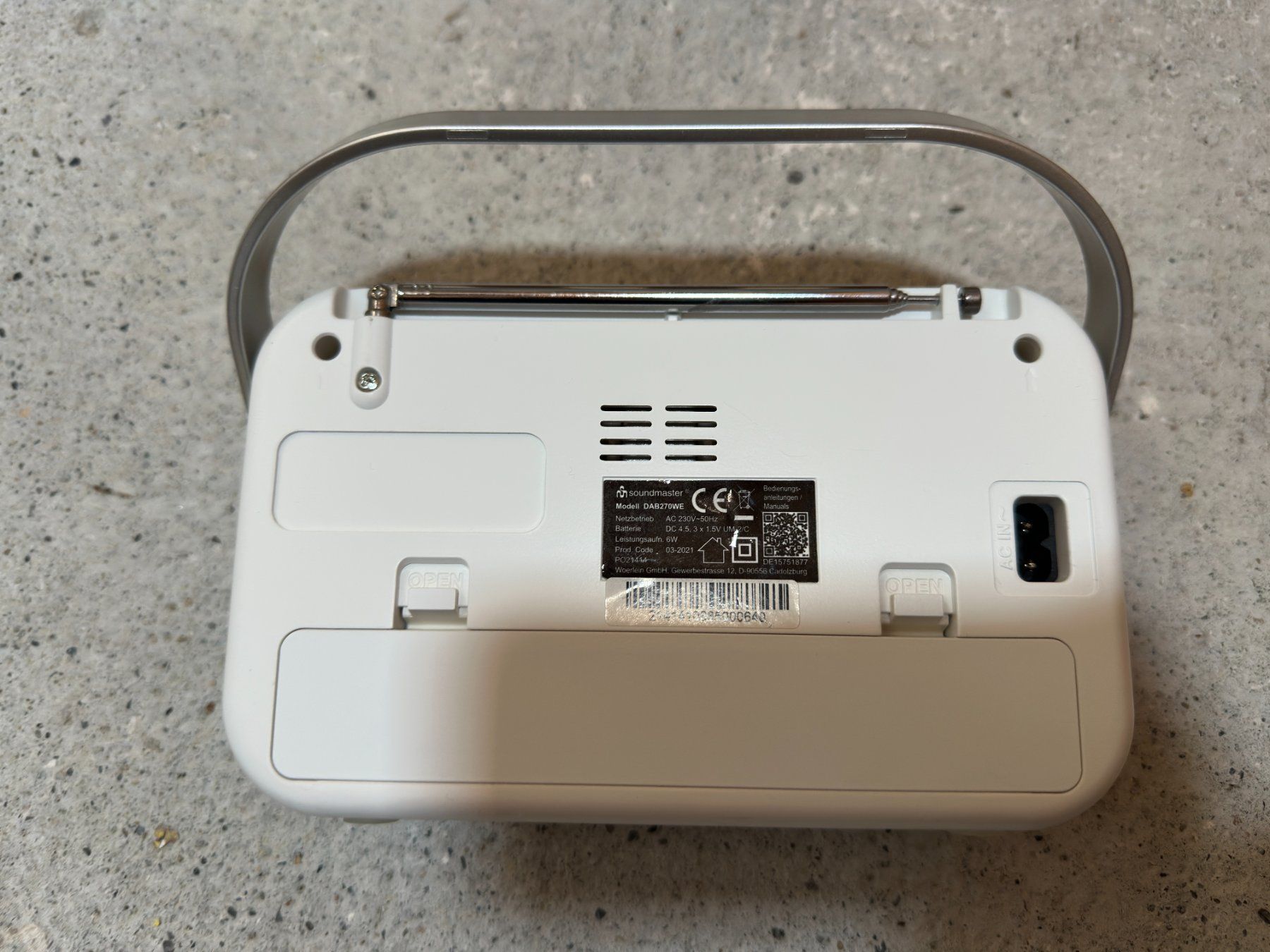 Radio: Soundmaster DAB270 DAB+, FM Radio – Usato da Lausanne venduto da brixton 4