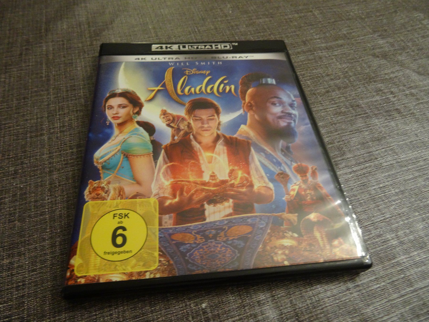Tous les DVDs: Disney Aladdin 4K UHD Blu-ray – D'occasion à Olten par Disc-Verkauf