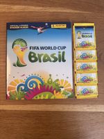 Panini WM 2014 Album leer + 5 Packs