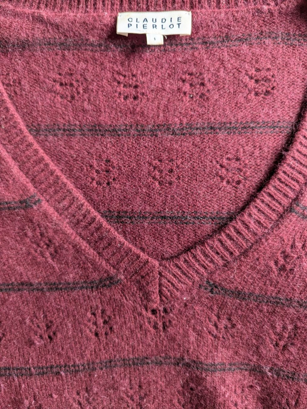 Claudie Pierlot Maglioni & Felpe: Pullover Claudie Pierlot Angora Wool, Size S – Usato da Schlieren venduto da maseam
