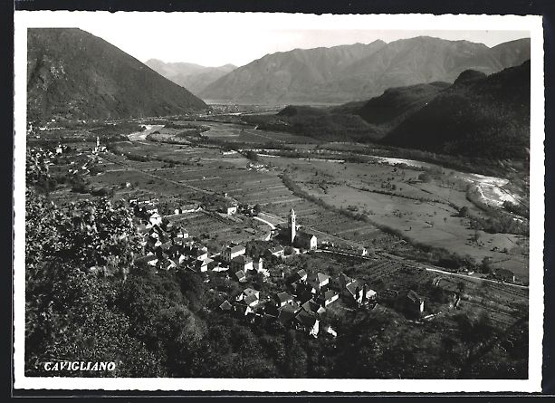 Cartes postales: AK Cavigliano, Panorama mit Bergen – D'occasion à Berlin par bartko-reher