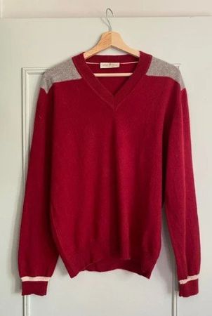 Neue Della Ciana Pullover 50 L 100% Kaschmir - TOP