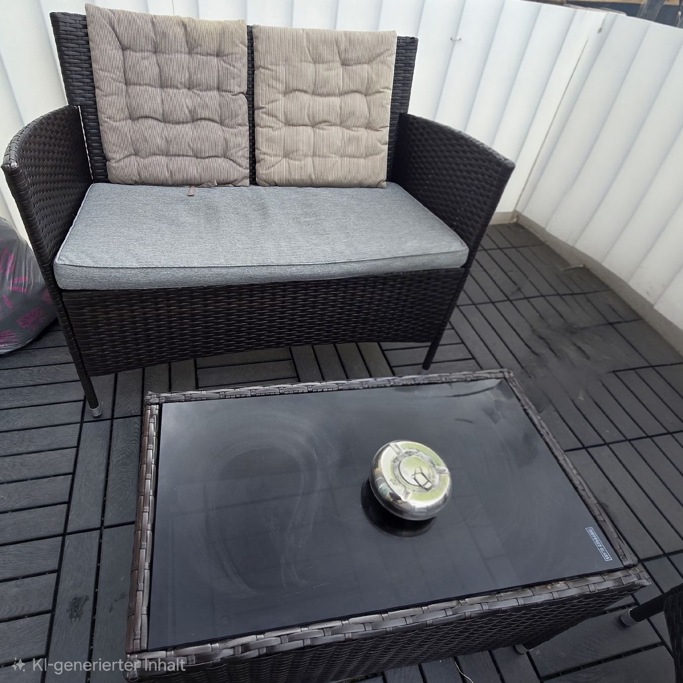 Set de table et chaises: Balkonmöbel alles zusammen – D'occasion à Buchs ZH par Sweet31 1